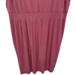 Athleta Womens Sleeveless Santorini Cinch Dress Size 2X Mauve Casual Comfy Photo 8
