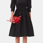 Ganni ruched ribbon-back dress Size: euro 40/us 8 Photo 0