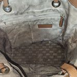 Michael Kors Tan & Brown Signature MK Tote Bag Photo 13