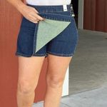 Judy Blue  High Waist Denim Skort Size 3XL Stretch Dark Wash Photo 2