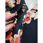 Cynthia Rowley Cynthia Crowley size 8 floral ankle length pants Photo 3