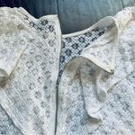 Forever 21  White See-Through Lace Dressy Crop Top Photo 6