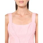 Ramy Brook  Women's Linda Linen Mini Dress in Pink, Size 10​ Photo 1