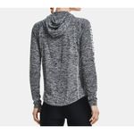 Under Armour  Velocity Wordmark Hoodie Top Black/Gray Shirt Loose Fit Women's L Photo 1