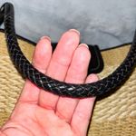 Brighton Wicker Leather Handbag Photo 4