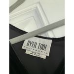 VTG Byer Too! California Junior’s Size 11 Dress Black Velvet Pink Purple Photo 3