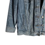 Madewell The Oversized Denim Jean Jacket in Junction Wash: Distressed Edition S Photo 7