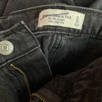 Abercrombie & Fitch Abercrombie Fitch 90s Straight Ultra High Rise Distressed Black Jeans 35 20 new Photo 9