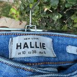 New Look Bright Blue High Waist Ripped Double Knee Hallie Skinny Jeans Size 6 Photo 4