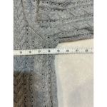 American Eagle Gray Grey Cardigan Chunky Cropped Grandpa Sweater Twee MEDIUM Photo 5