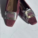Chinese Laundry  Red and Gold Flats with Square Toe Photo 2