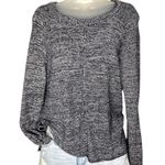 Cotton On Pullover Black Marble Sweater Large Photo 0