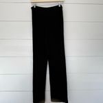 Chico's Chico’s Travelers Women’s 1 Black Slinky Stretchy Wide Leg Pants Photo 2