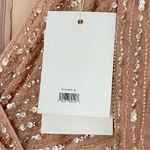 Mac Duggal 5715 Sequin Wrap-Over Long-Sleeve Embellished Gown, Rose, Size 10 Photo 7