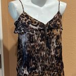 Karina Grimaldi  animal print spaghetti strap blouse Photo 1