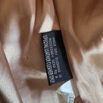 Vtg 90s Pelle Studio Metallic Gold Crocodile Blazer Photo 3