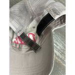 BARBIE Adult Adjustable Hat Cap‎ Gray Embroidered Pink Barbie Logo NWOT Photo 9