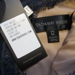 Tadashi Shoji NWT Camilla in Navy Nude Lined Sheer Illusion Lace Midi Dress 12 Photo 5