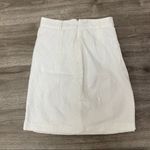 Milly  White Textured Skirt High Waisted 2 Photo 1