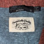 prAna  Cozy Up Henley Vintage Blue Heather Raglan Half Sleeve Dress‎ Sz M Pockets Photo 7