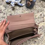 Bottega Veneta  Mauve Woven Wallet 100% Authentic Photo 2