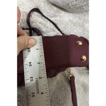 Vera Bradley Mini Marlo Quilted Leather Crossbody Handbag In Claret (wine) EUC Photo 7