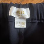 Maeve  Anthropologie Pintuck Cuffed Trouser Pants in Black Size 8 Photo 5