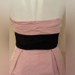 BCBGMAXAZRIA Pleated Bubblegum Pink Dress Sz 0 Empire Waist Pleated. Fully Lined Photo 8