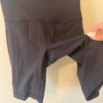 Lululemon  Wunder Train High Rise Biker Short 8" Black Size 4 Athletic Running Photo 2