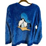Disney Parks Rare Donald Duck Soft Pullover Crew Neck Photo 0