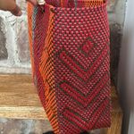 Waterproof Beach Tote brown orange red grey Photo 4