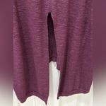 We The Free Free People  Split Back Turtleneck Sweater Size Medium purple Photo 12