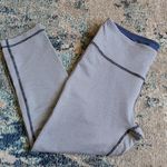 90 degree by Reflex blue gingham ankle leggings size medium Photo 3