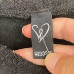 Windsor Black Ribbed Dolman Sleeve Sweater Sz S Photo 2