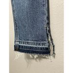 Cello  Jeans Sz 3 Womens High Rise Straight Leg Raw Split Hem Denim Jeans Photo 3