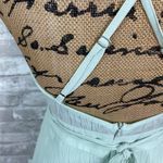 Akira Mint Tiered Ruffle Mini Dress Photo 3