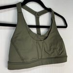 Lululemon Pack It In Fatigue Green Luxstreme 4-Way Stretch Sports Bra Size 6 Photo 1