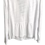 Caslon 🤍 Nordstrom Cotton Knit One-Button Unlined Soft Casual White Blazer XL Photo 6