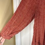 Holding Horses Anthropologie  Pavin Button Down Tunic Boho‎ Small Womens Orange Photo 6