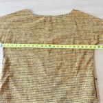 Urban Outfitters Ilana Kohn Mini Shirt Dress S 100% Cotton Orange Gold Diamond Photo 8