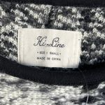 Madewell NEW  Hi LineBirmingham Black/White Sweater Wool Photo 4