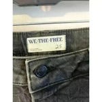Free People NWT We the Free women Flare Jeans Size 25 Vector Moto Mid Rise Black Photo 5