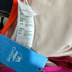 Cupshe swimwear Colorblock One Piece Swimsuit NeW XL lined swim vacation sexy Photo 2