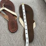 Tory Burch  Tan and Brown Sandals Photo 3