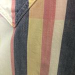 G Rolling Shirt Top Western Wear Plaid Button Up Pastel Pink Blue Yellow White Photo 7