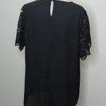 Paper Moon black lace sheer top size XXL Photo 6