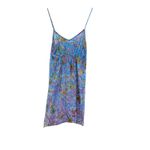Hemant and Nandita Slip Dress Mini Floral Print Viscose Blue Size XS Photo 7