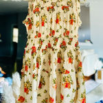 Doen clementine Martha dress large nwt Tan Photo 0