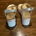 Michael Kors Laney MK Pale Gold Platform Wedge Sandals Photo 3