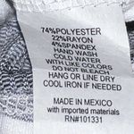 Charlotte Russe Charlotte Rousse Striped Gray White Long Sleeve T Shirt Dress Size Small New Photo 6